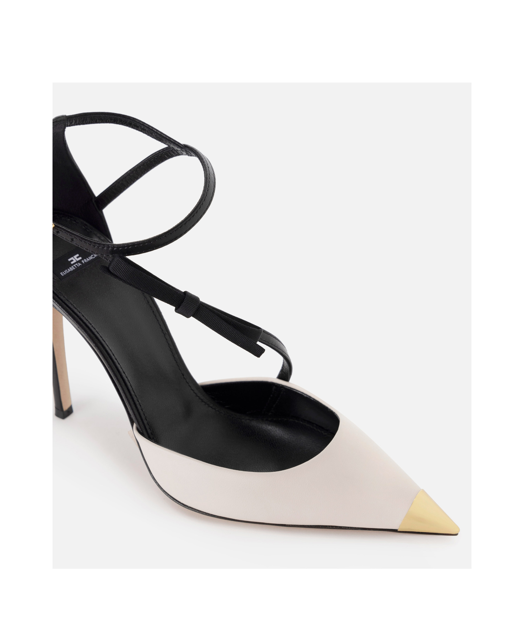 Elisabetta Franchi Pointed High Heels In Black