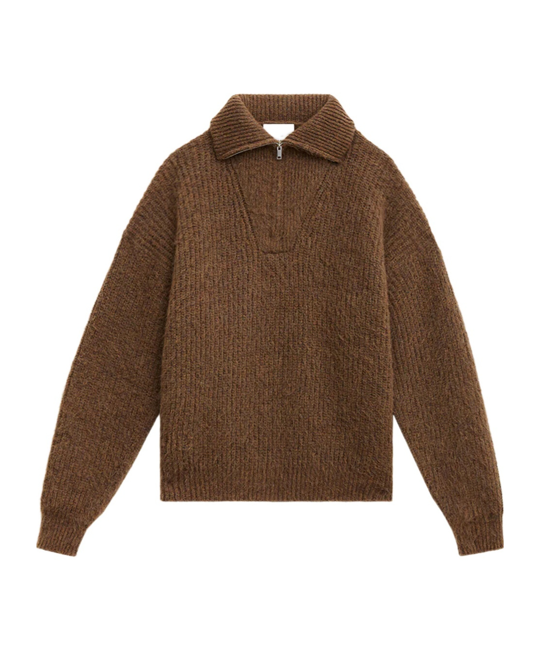 Isabel Marant Long Sleeve Sweater In Brown