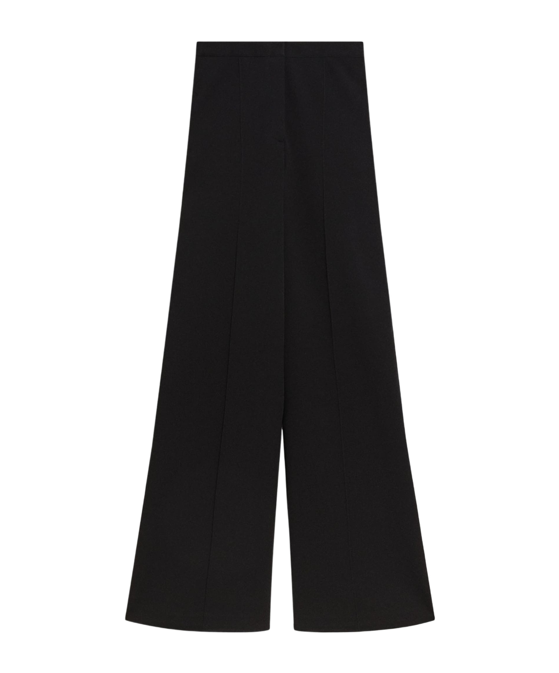 Theory High-waisted Trousers In Black