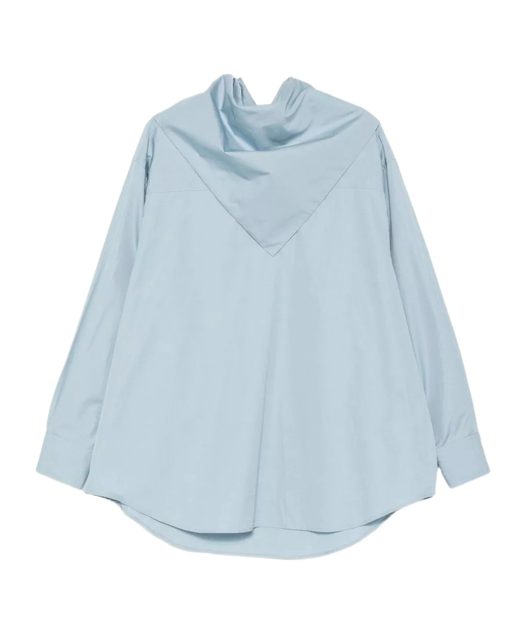 Ami Alexandre Mattiussi Ami Paris Women Bandana Cotton Shirt In Blue