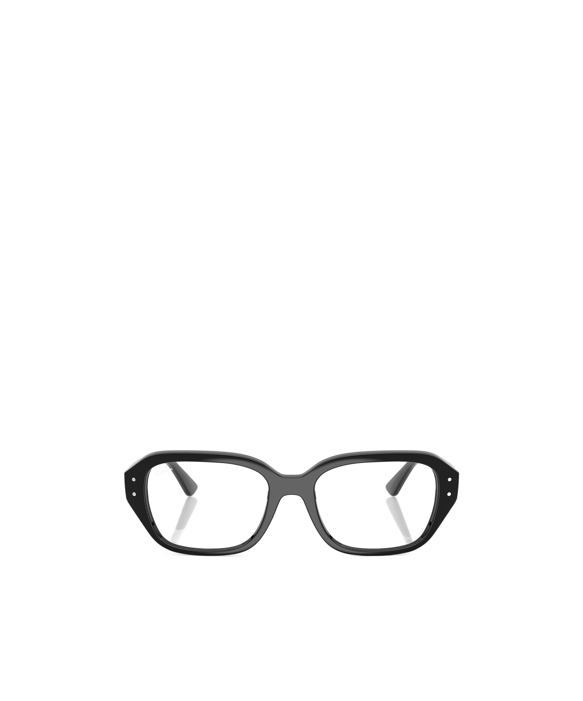 Ray Ban Full-frame Plain Mirror In Black