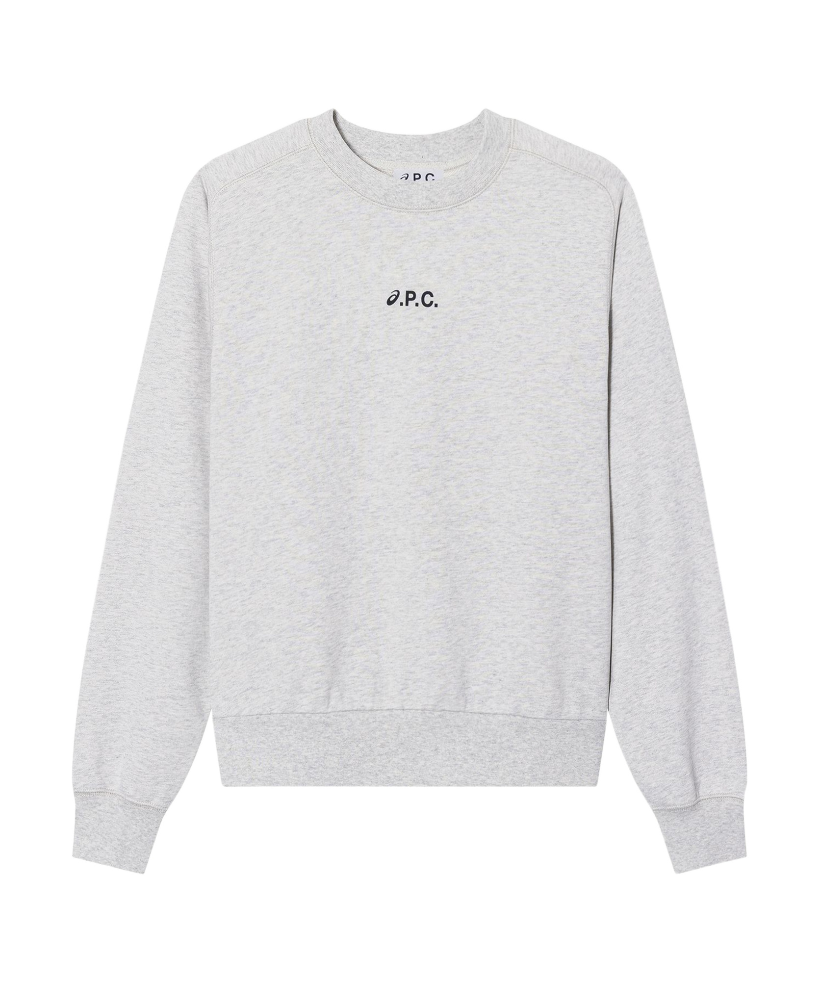 Apc Gray Asics Edition Stone Sweatshirt In White