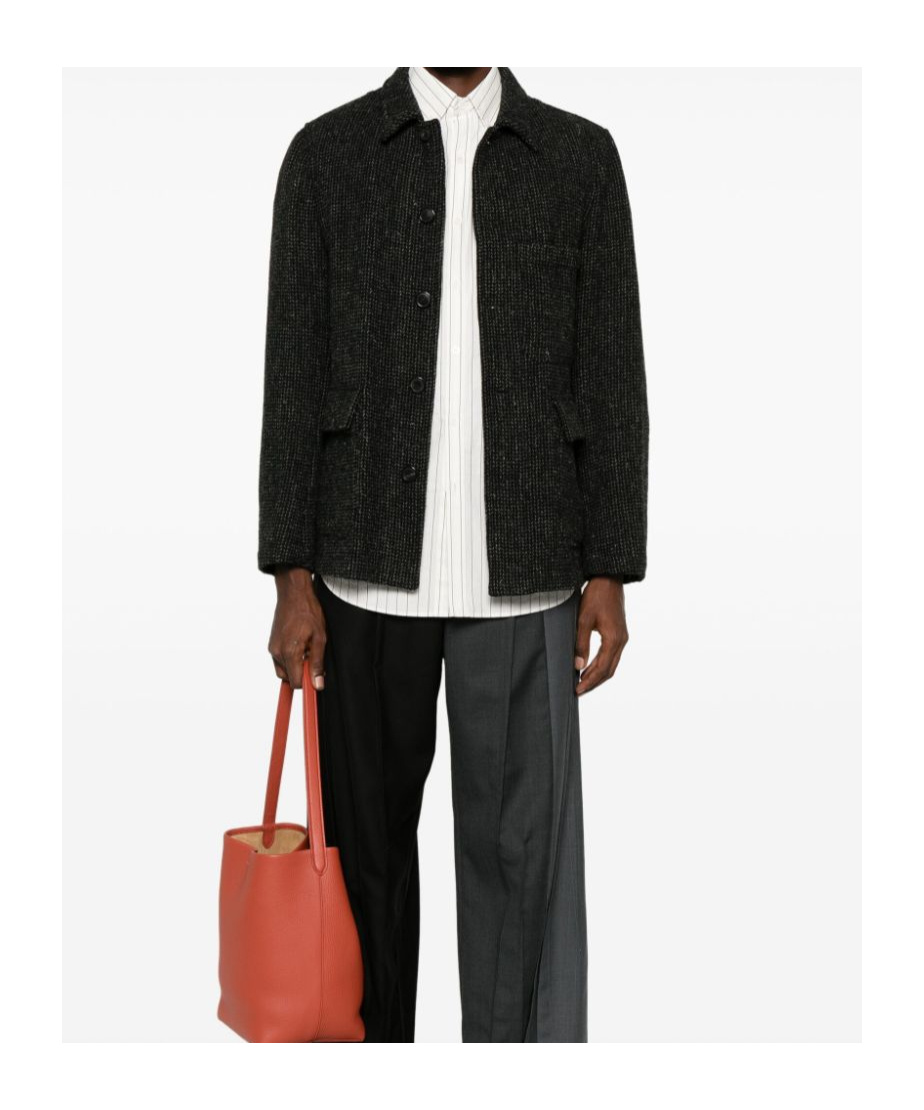 Dries Van Noten Long-sleeved Jacket In Black