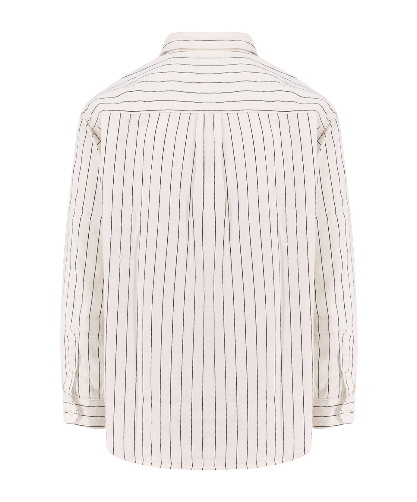 Carhartt Hendry Striped Canvas Shirt In White