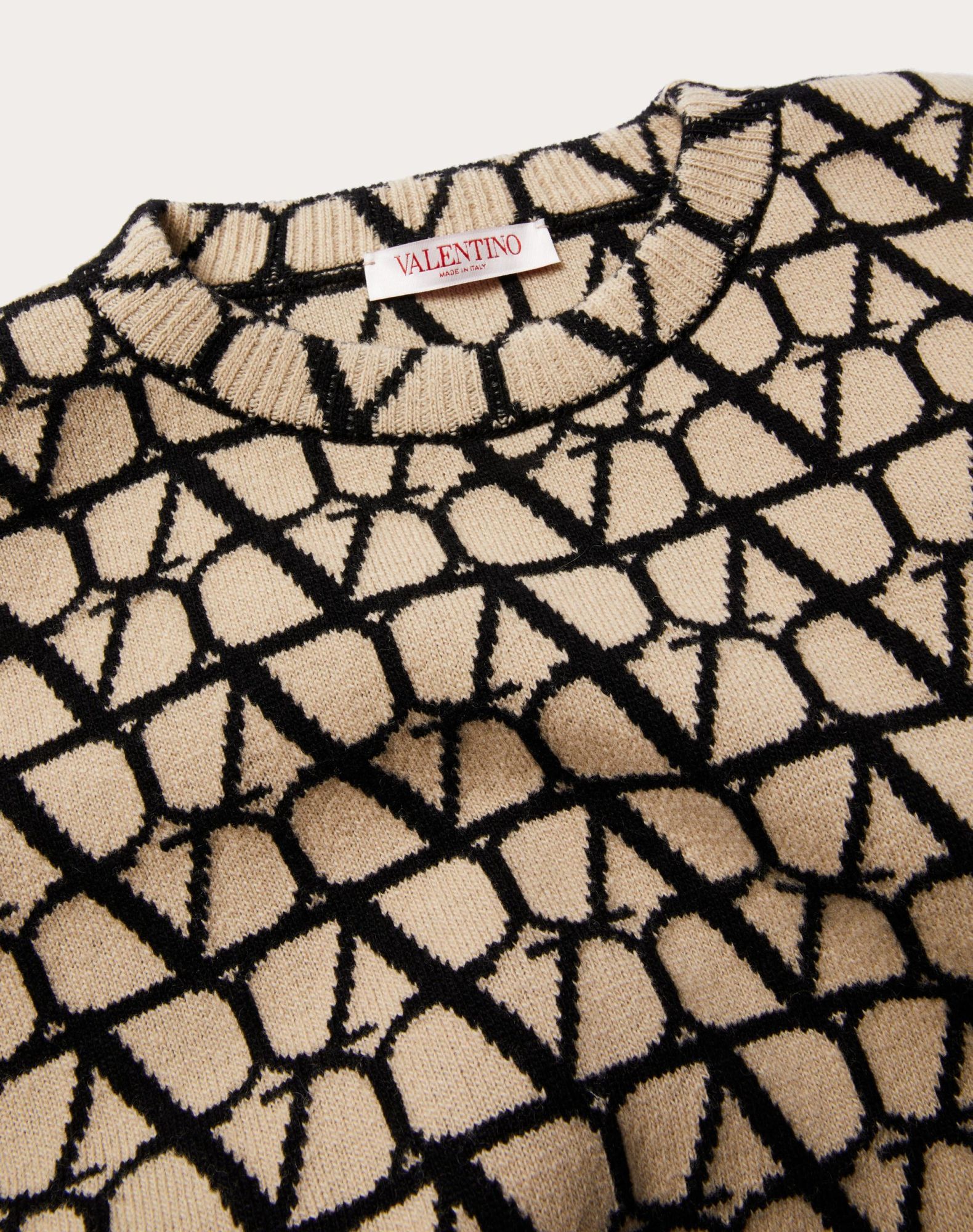 Valentino Toile Iconographe Crewneck Jumper In Multi