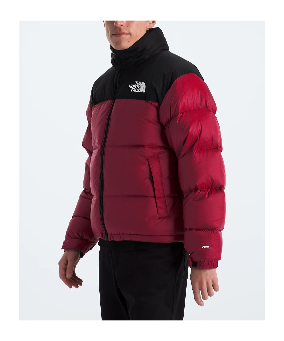 The North Face Vintage Nuptse Jacket Down Jacket In Red