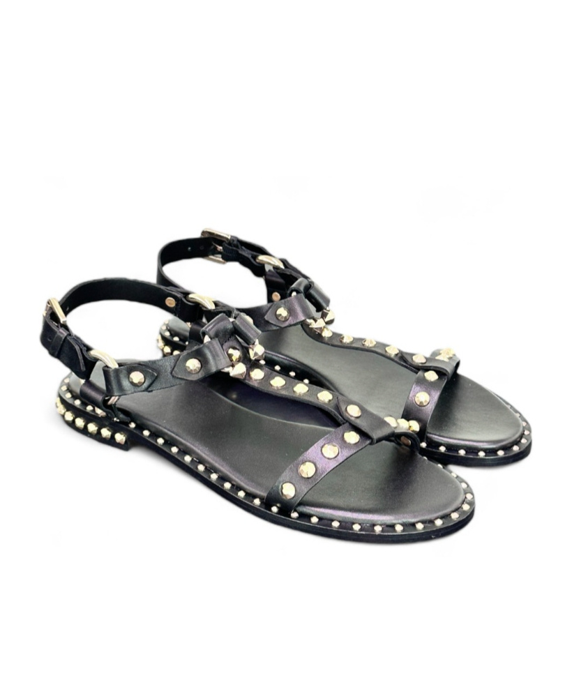 Ash Mini Luxe Sandals For Women In Black
