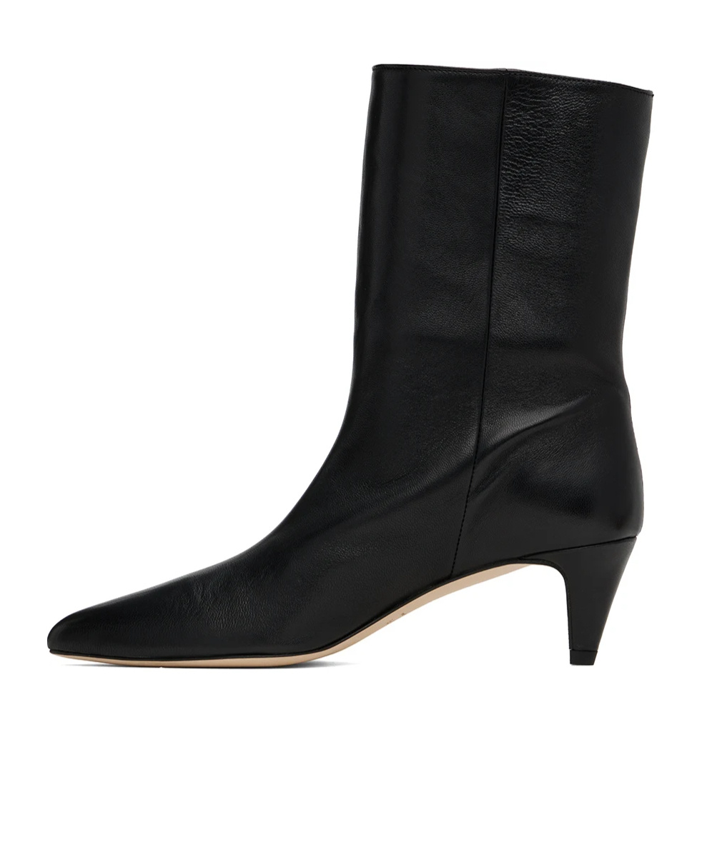 By Far Lysander Medium Boots In Black