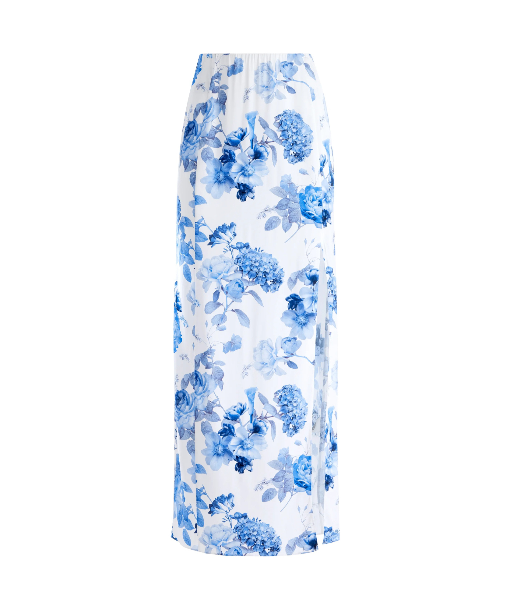 Alice And Olivia Stephine Printed Long Skirt In Multi