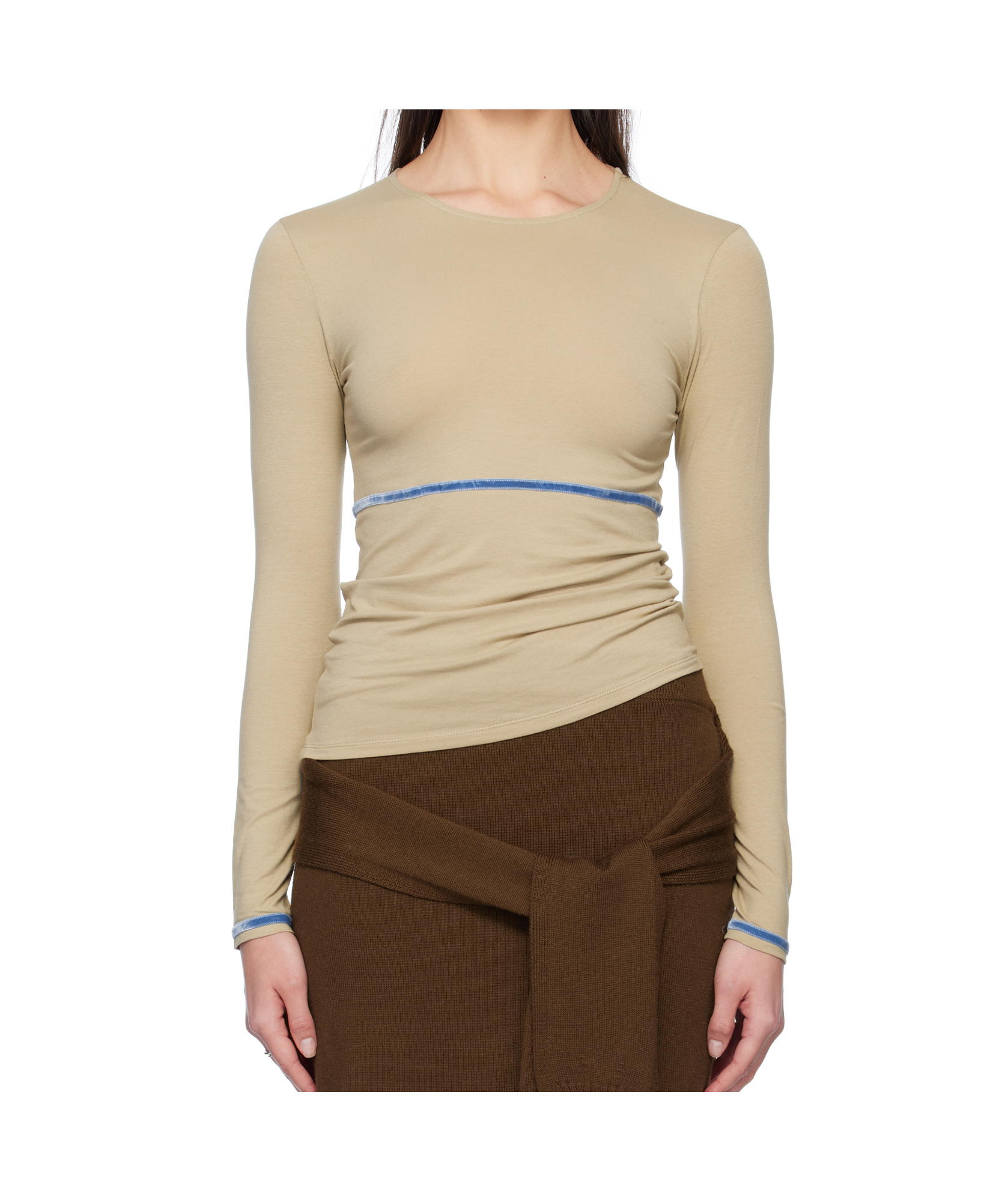Paloma Wool Beige Bamboo Top