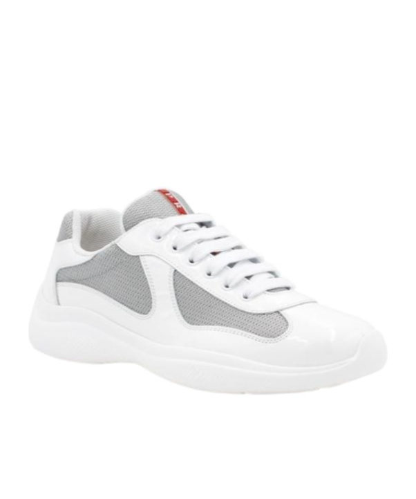 Prada Performance-driven Sneakers With Streamlined Design In White