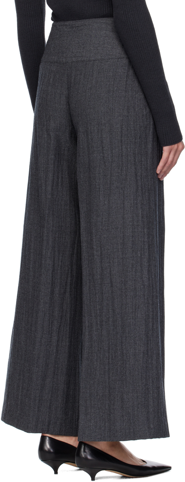 Our Legacy Girdle Trousers In Gray