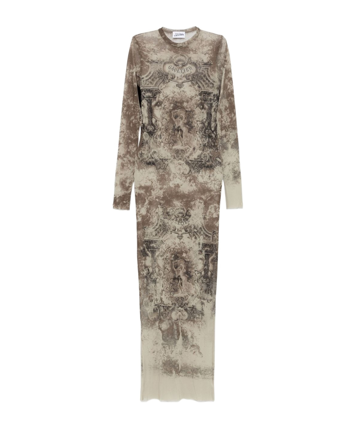 Jean Paul Gaultier Graphic-print Maxi Dress