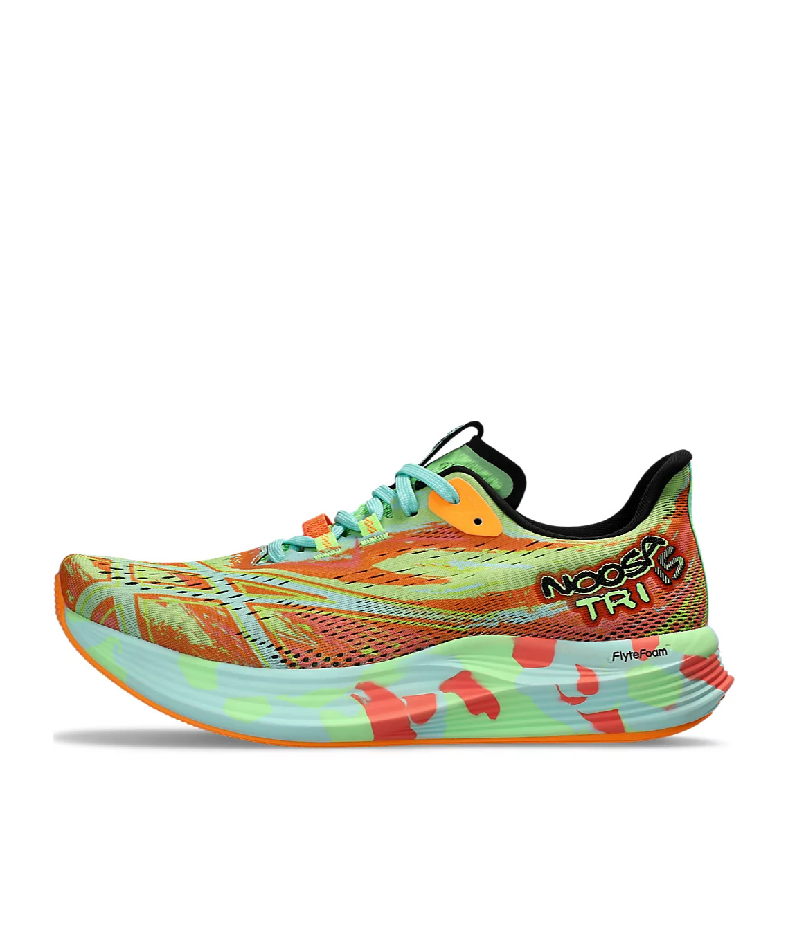 Asics Women's Noosa Tri 15 Running Shoe In Lime Burst/illuminate Mint In Multicolor