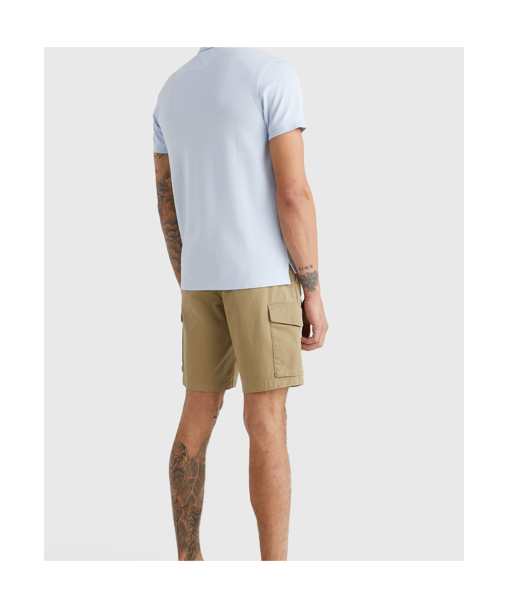 Tommy Hilfiger Regular Fit Cotton Polo In Blue