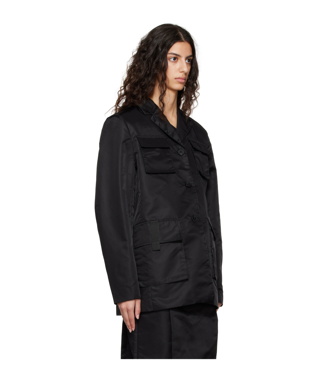 Remain Birger Christensen Patch-pocket Jacket In Black