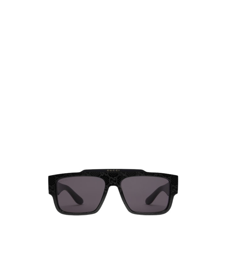 Gucci Square-frame Sunglasses In Black