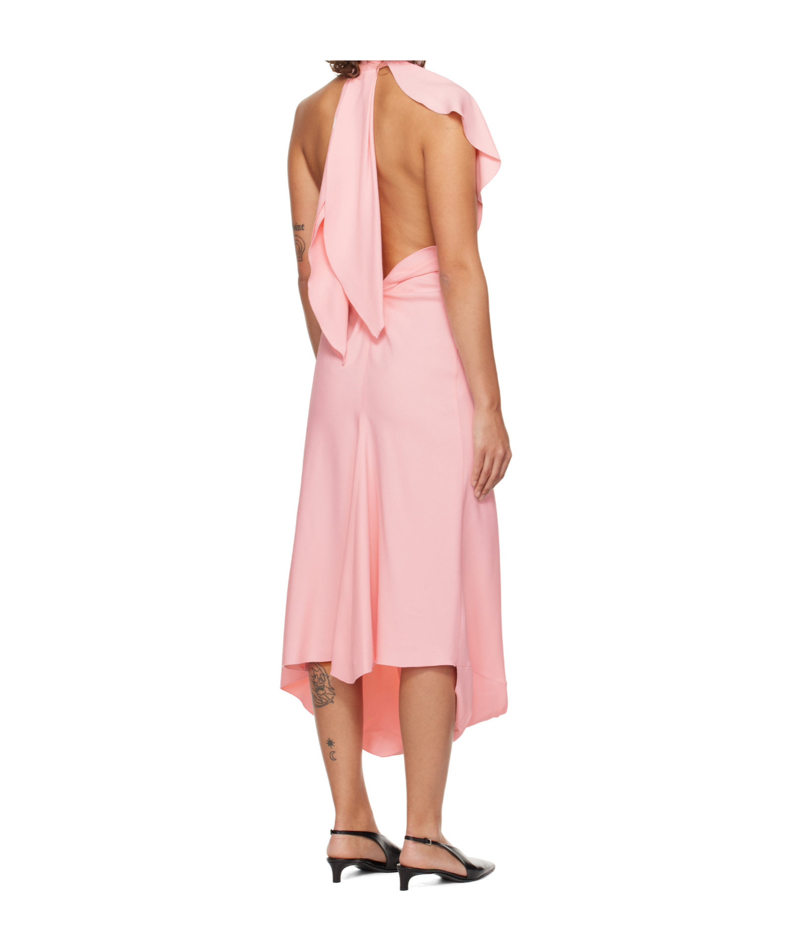 VICTORIA BECKHAM DRAPED MAXI DRESS 