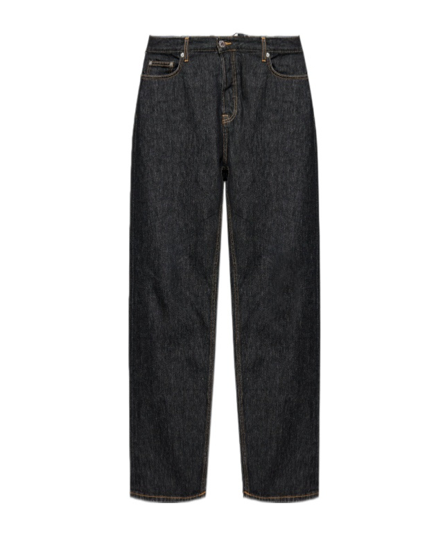 Samsoe & Samsoe Denim Trousers With Belt Loops