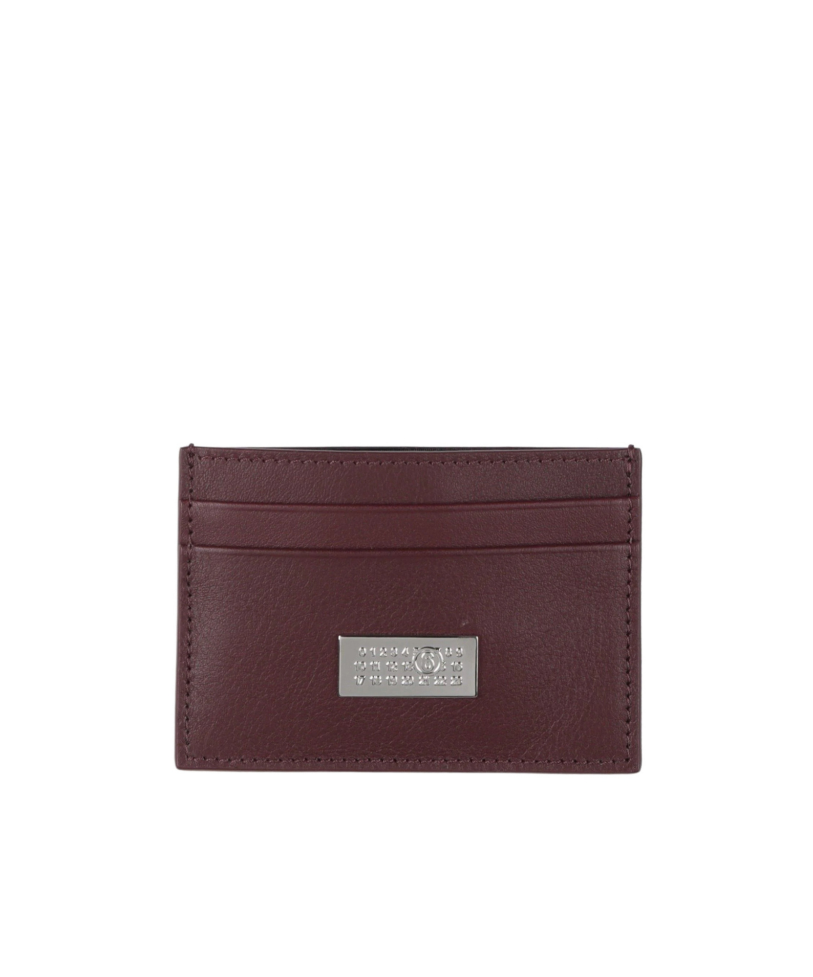 Mm6 Maison Margiela Plain Cardholders In Red