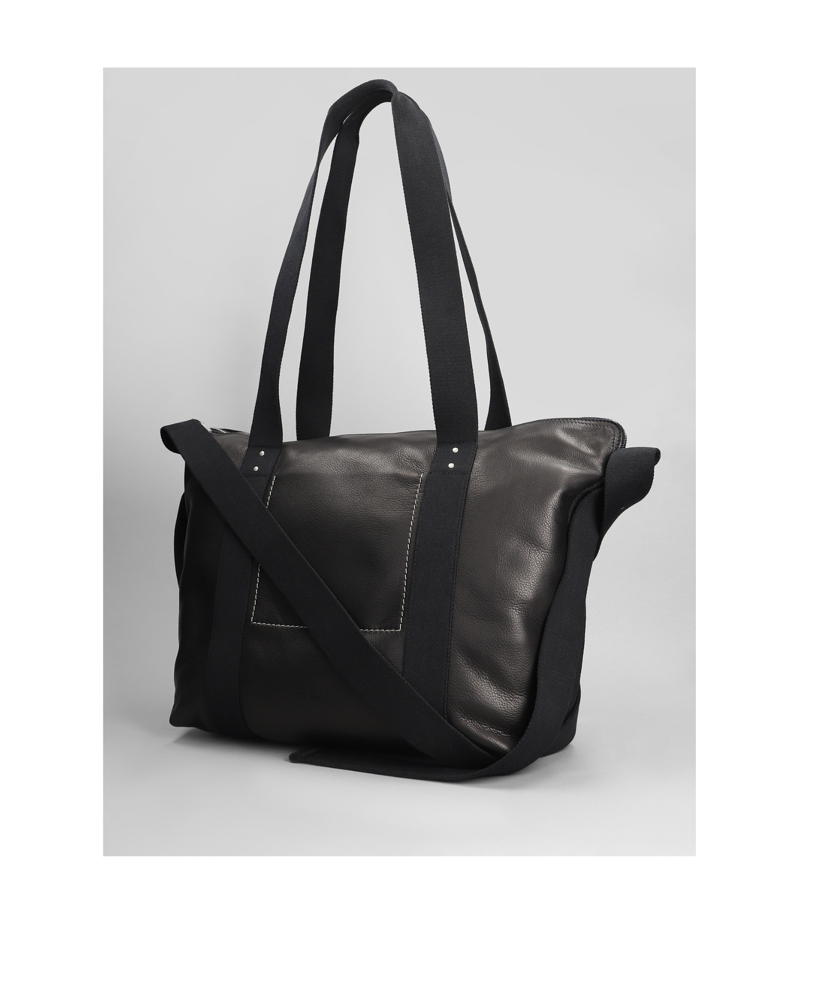 Rick Owens Trolley Tote Bag In Black