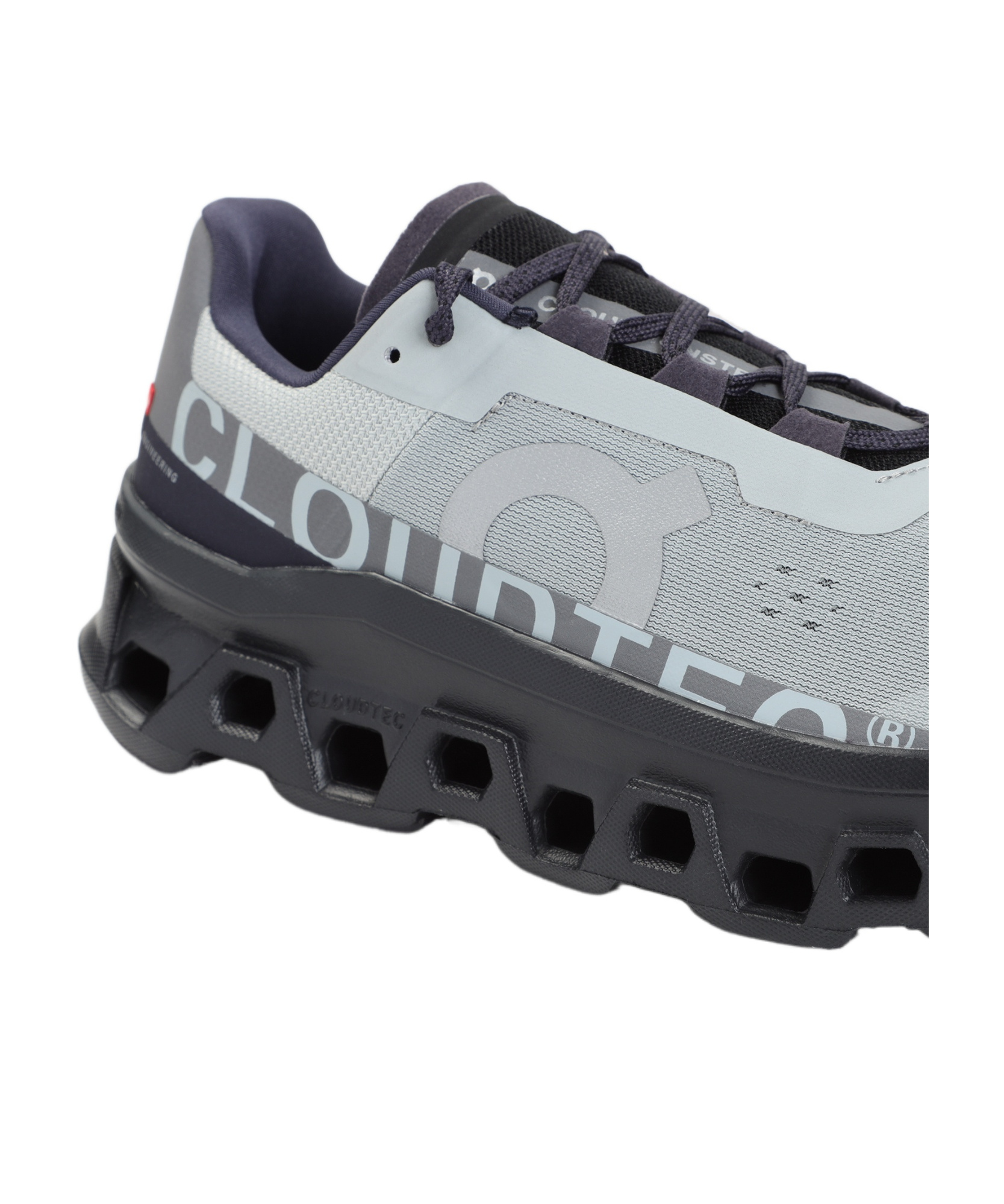 On Running Cloudmonster Low-top Sneakers In Glacier Black