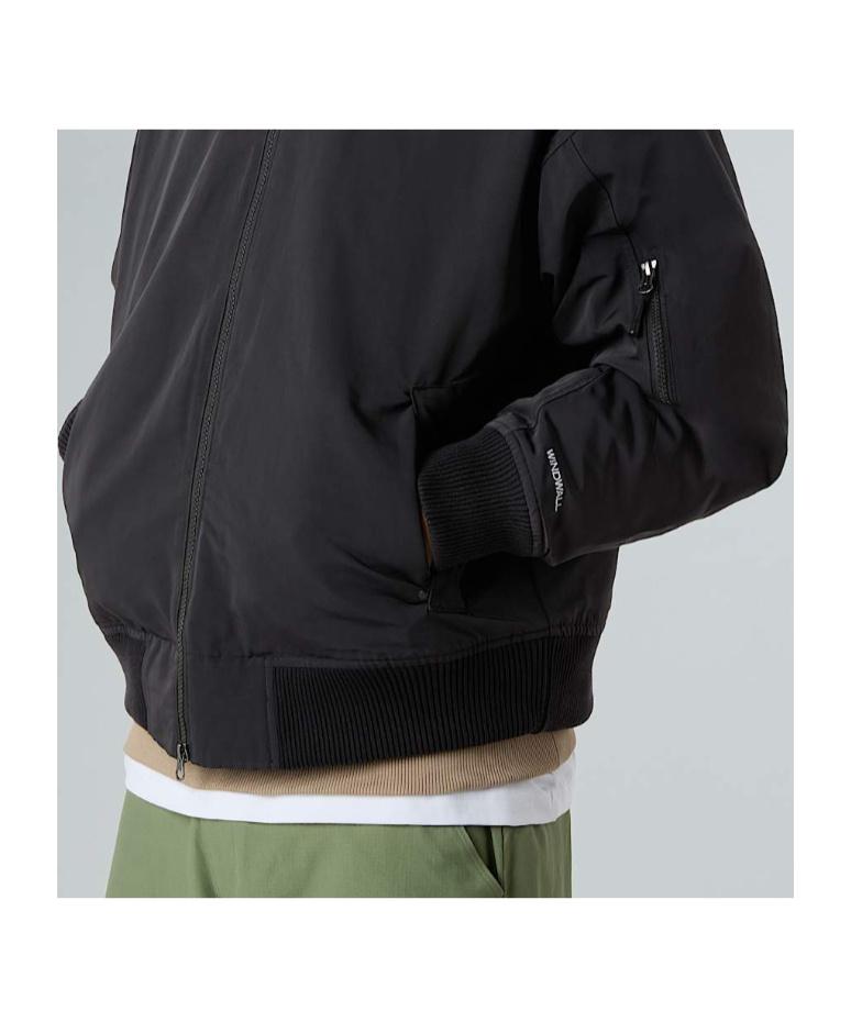 The North Face Tnf Bomber Jacket In Black