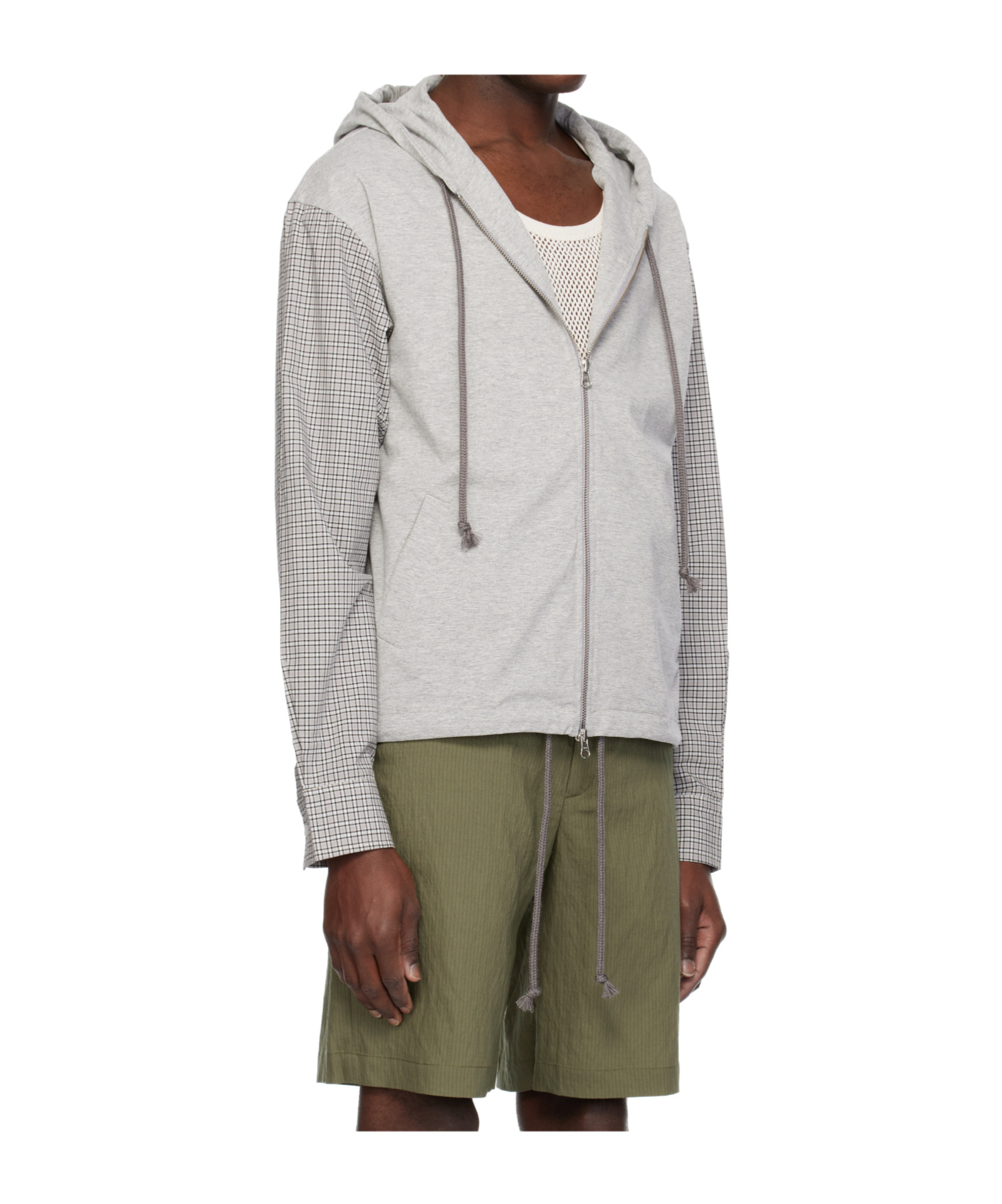 Gimaguas Hooded Sweater In Gray