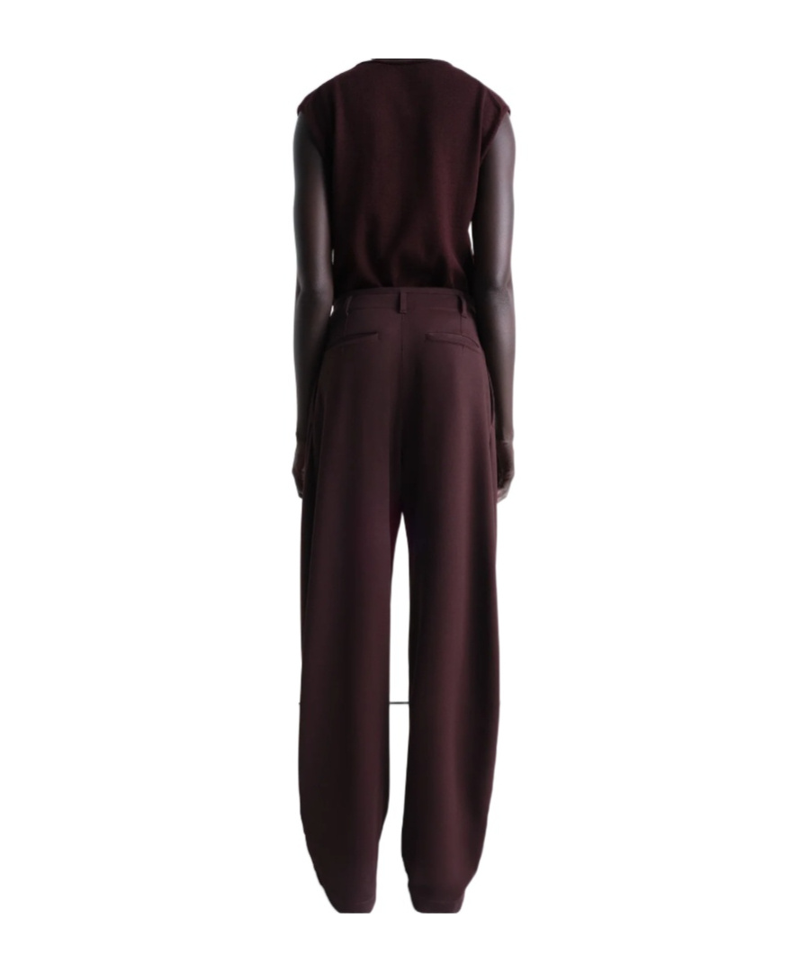 Lemaire Belt-loop Casual Pants In Black
