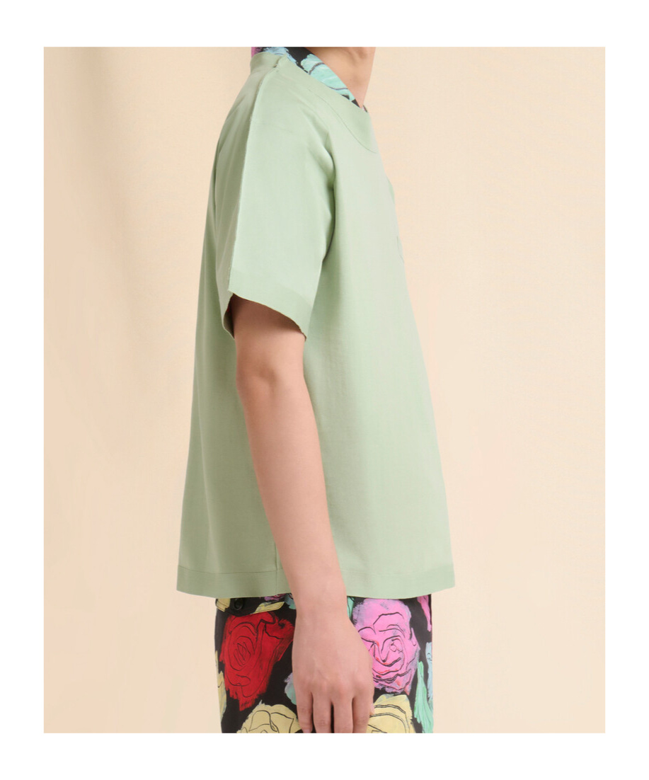 Shop Marni Logo-embossed T-shirt