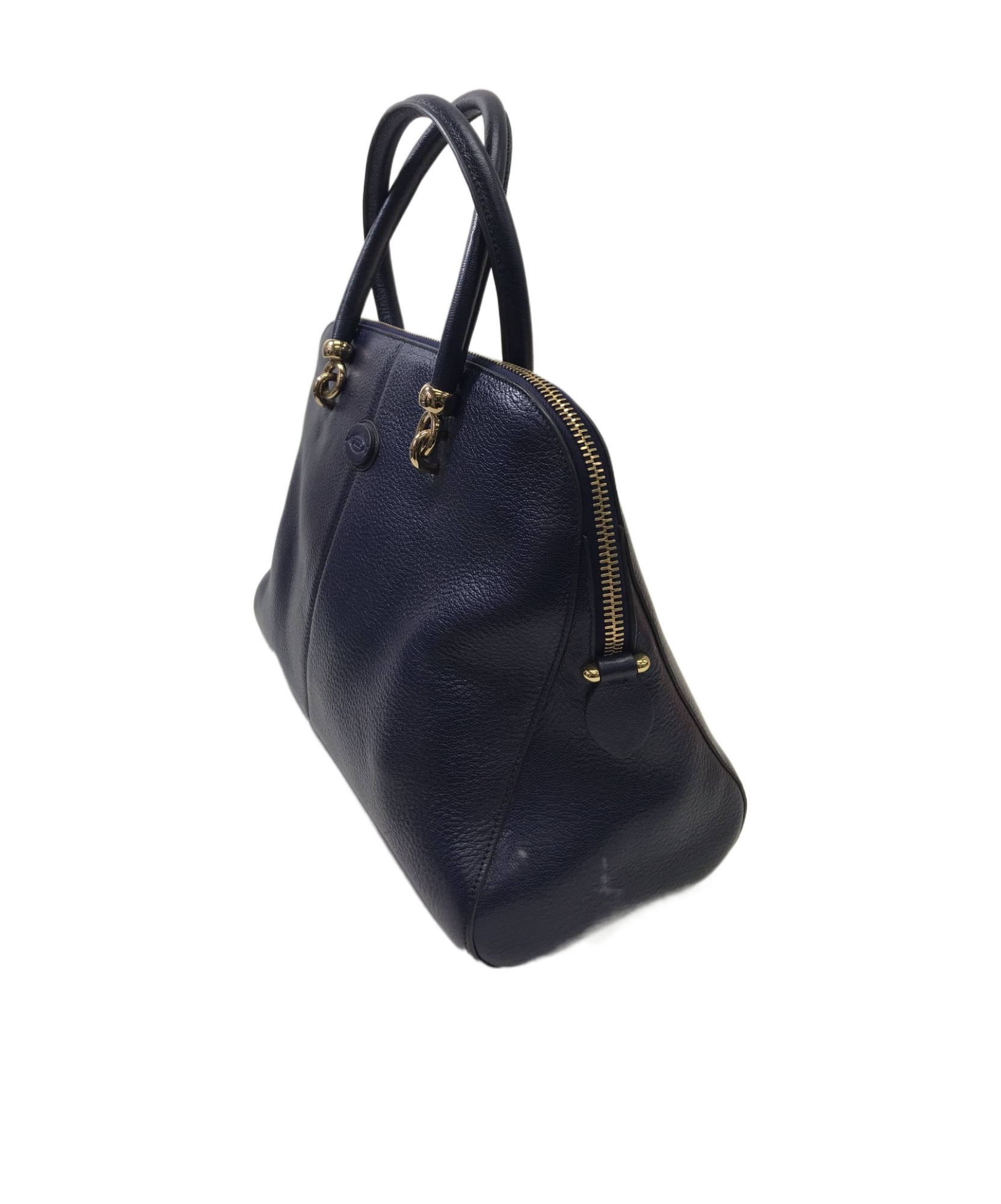 Tod's Zippered Shoulder Bag In Black