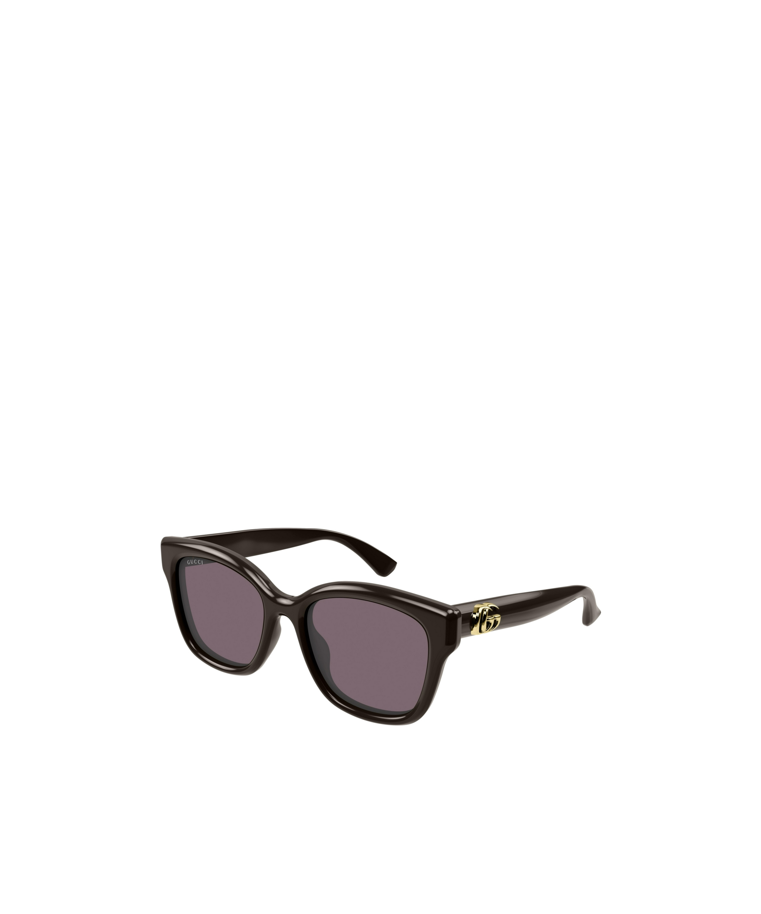 Gucci Geometric Frame Sunglasses In Black