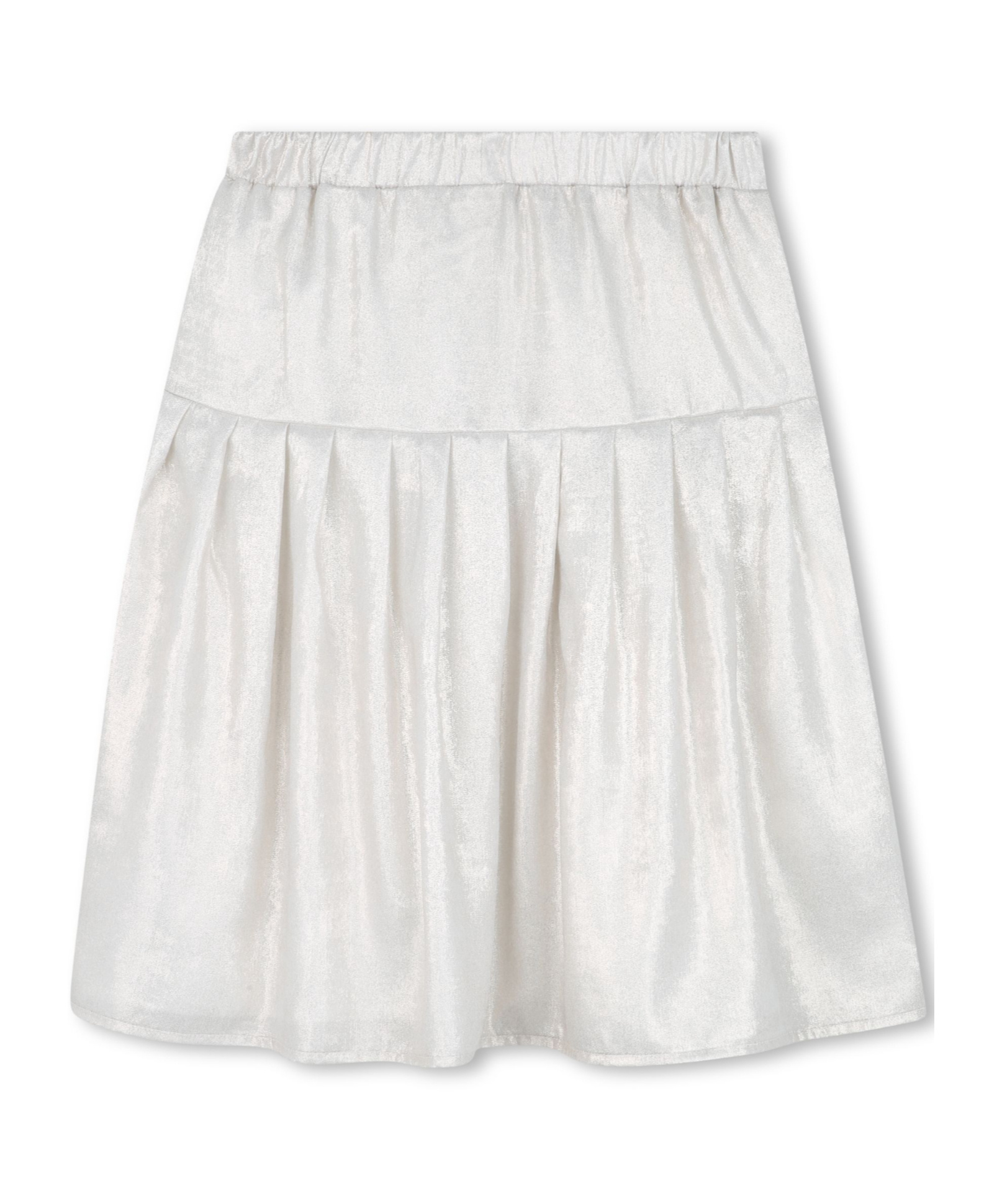 Michael Kors Pleated Skirt In Gray