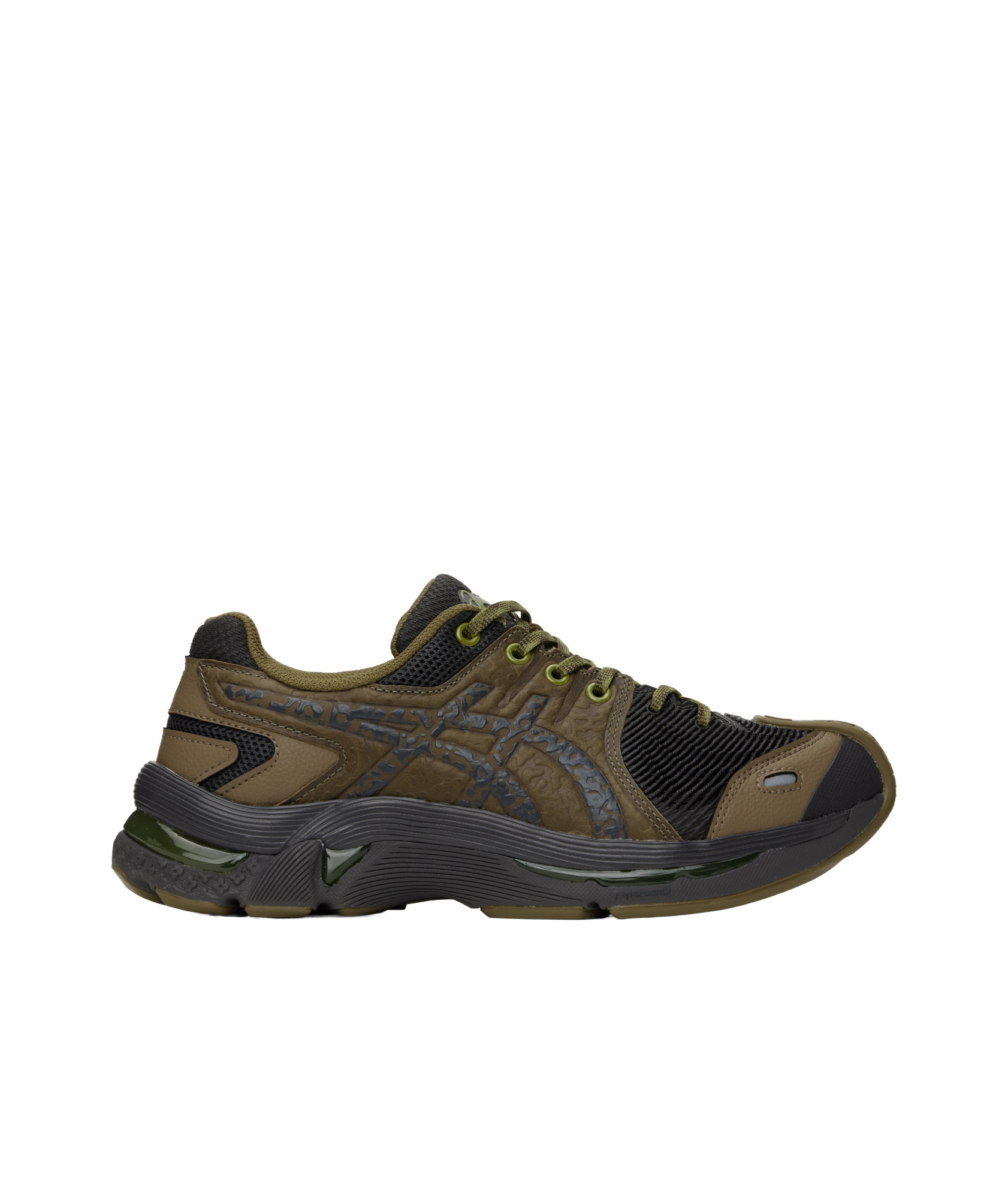 Kiko Kostadinov Brown & Black Asics Edition Gel-kiril Iii Sneakers In Multi