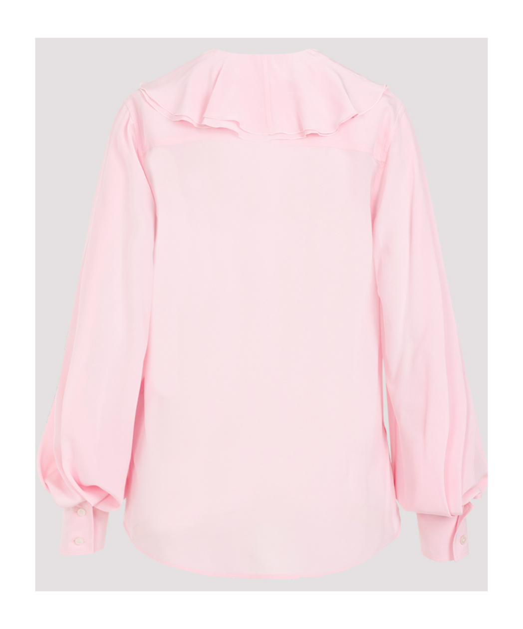 Victoria Beckham Blusa Ruffles Shirt, Blouse Pink In Pink