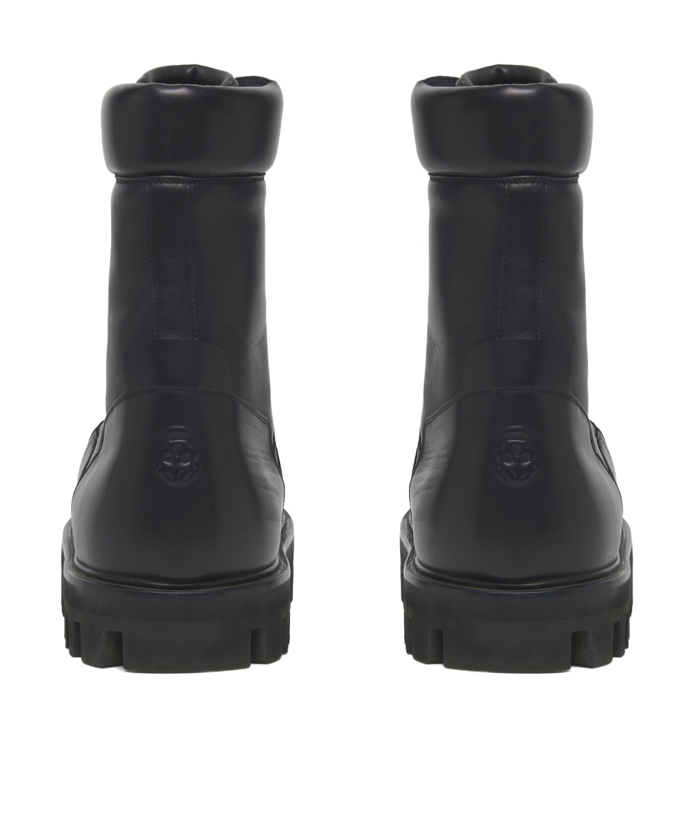 Alexander Mcqueen "large Bulky Combat In Black