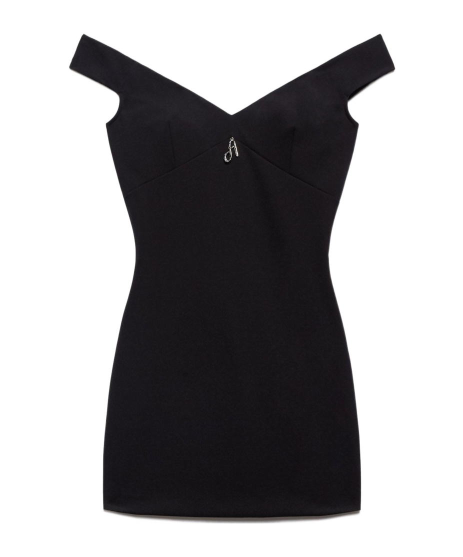 Aniye By V-neck Dress In Black