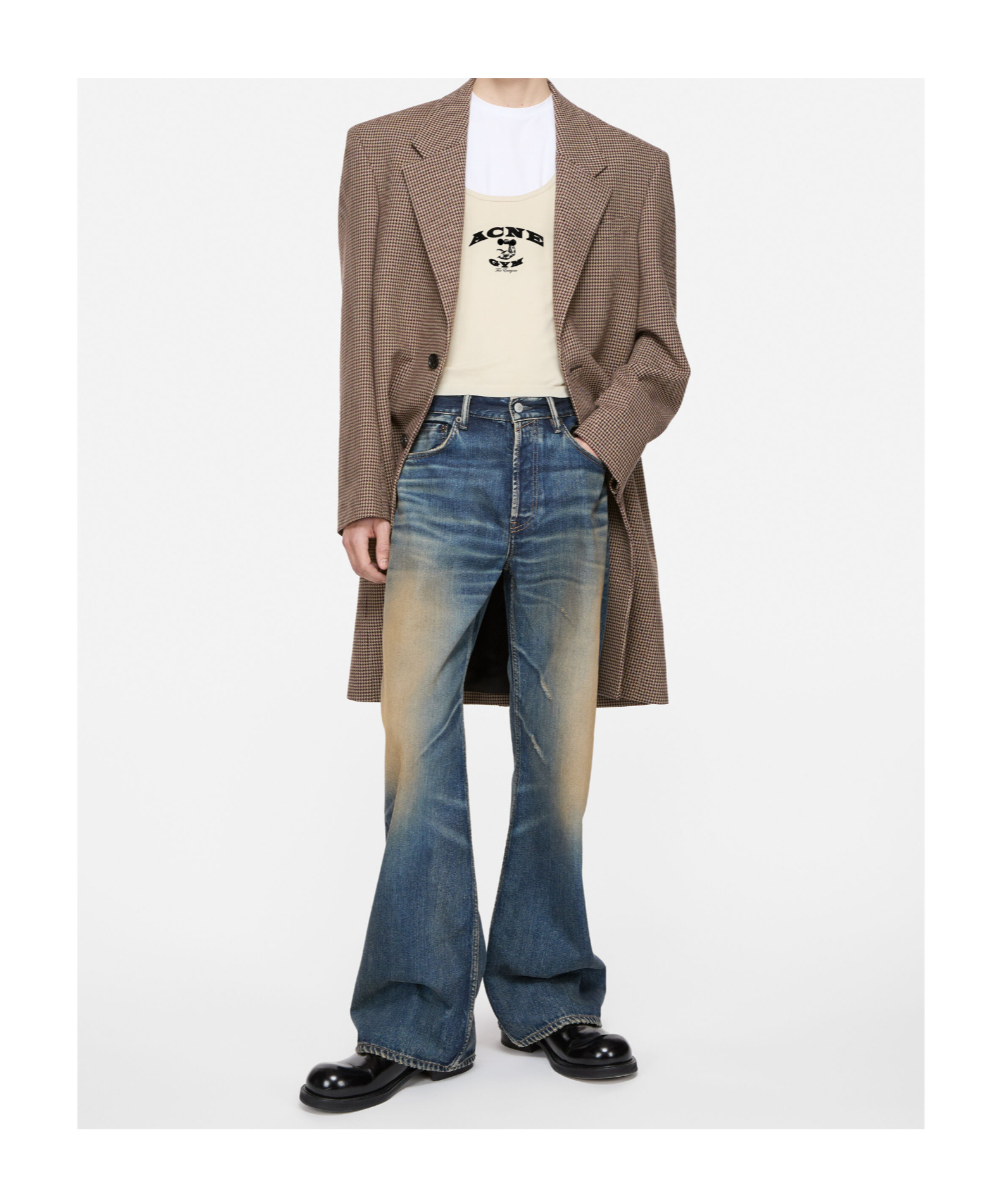 Acne Studios Blue Regular Fit 2021m Jeans In Blue
