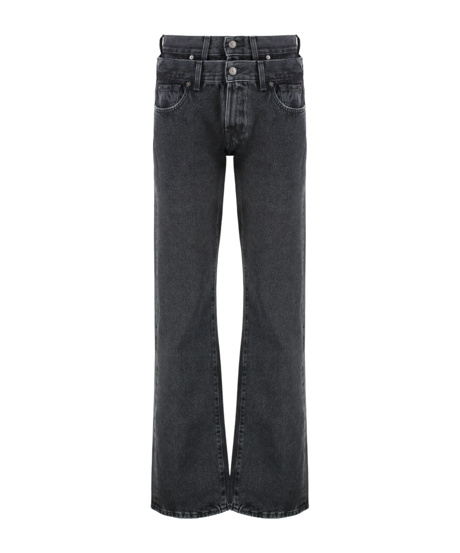 7 For All Mankind Hustle 5-pocket Straight-leg Jeans