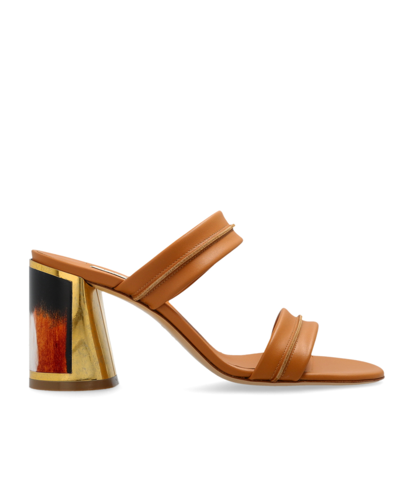 Casadei Bighorn Cleo Heeled Sandals In Brown