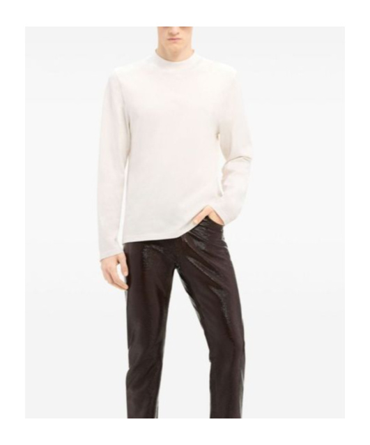 Courrèges Volcano Cotton T-shirt With Logo In White