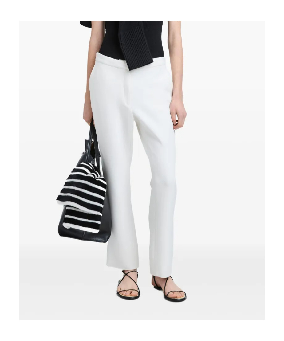 Shop Proenza Schouler Alexia Trousers In White