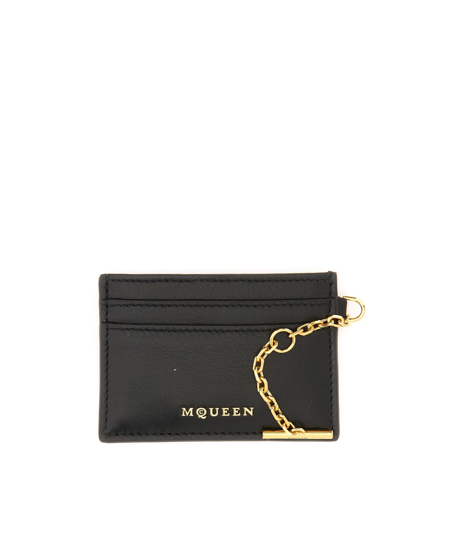 ALEXANDER MCQUEEN ALEXANDER MCQUEEN SLING LOGO PLAQUE CARD HOLDER