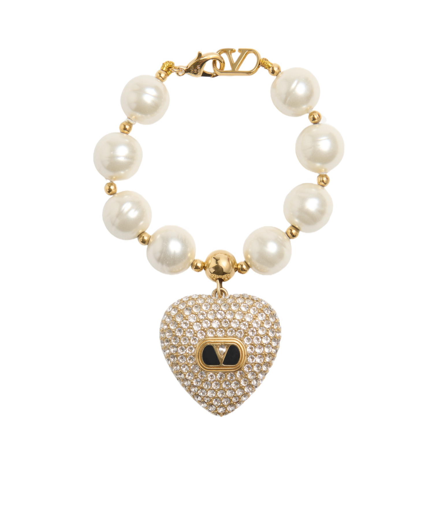 Valentino Coeur Royal Bracelet In Yellow