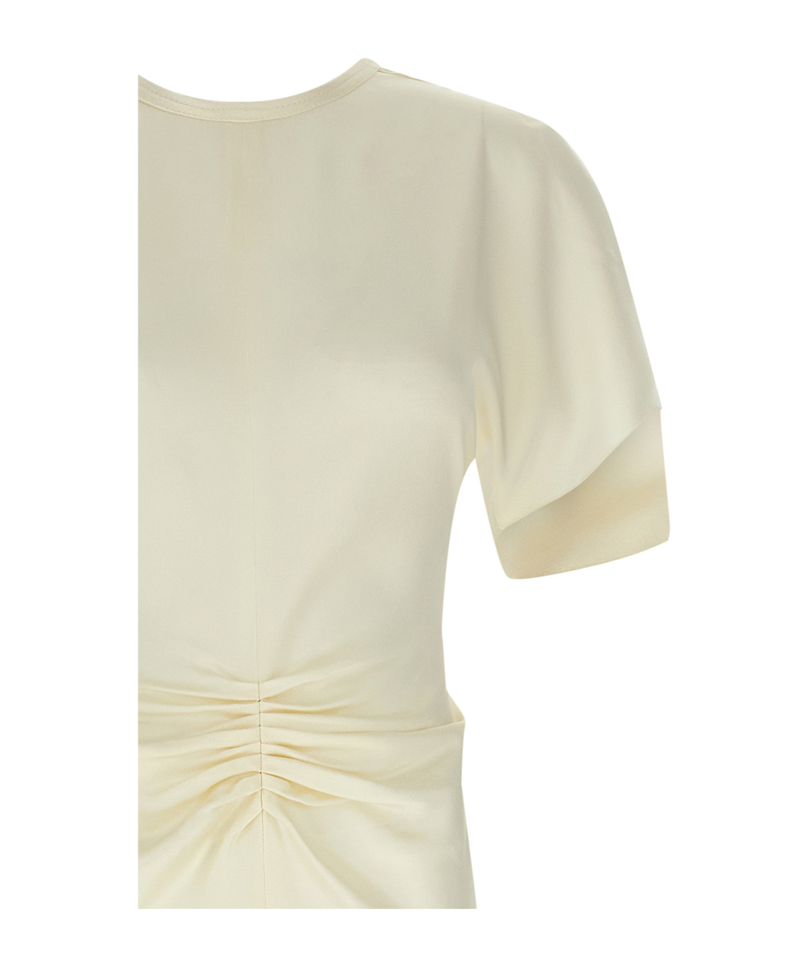 Victoria Beckham Vestido Isabella Blanco In White
