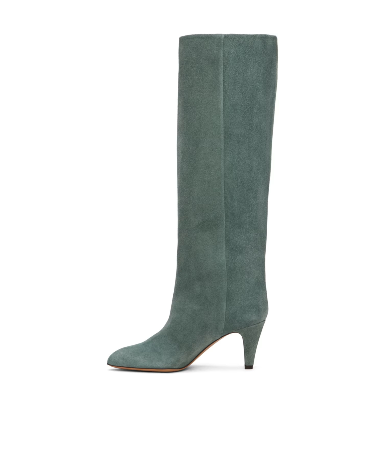 Isabel Marant Laspi High-heeled Boots In Green