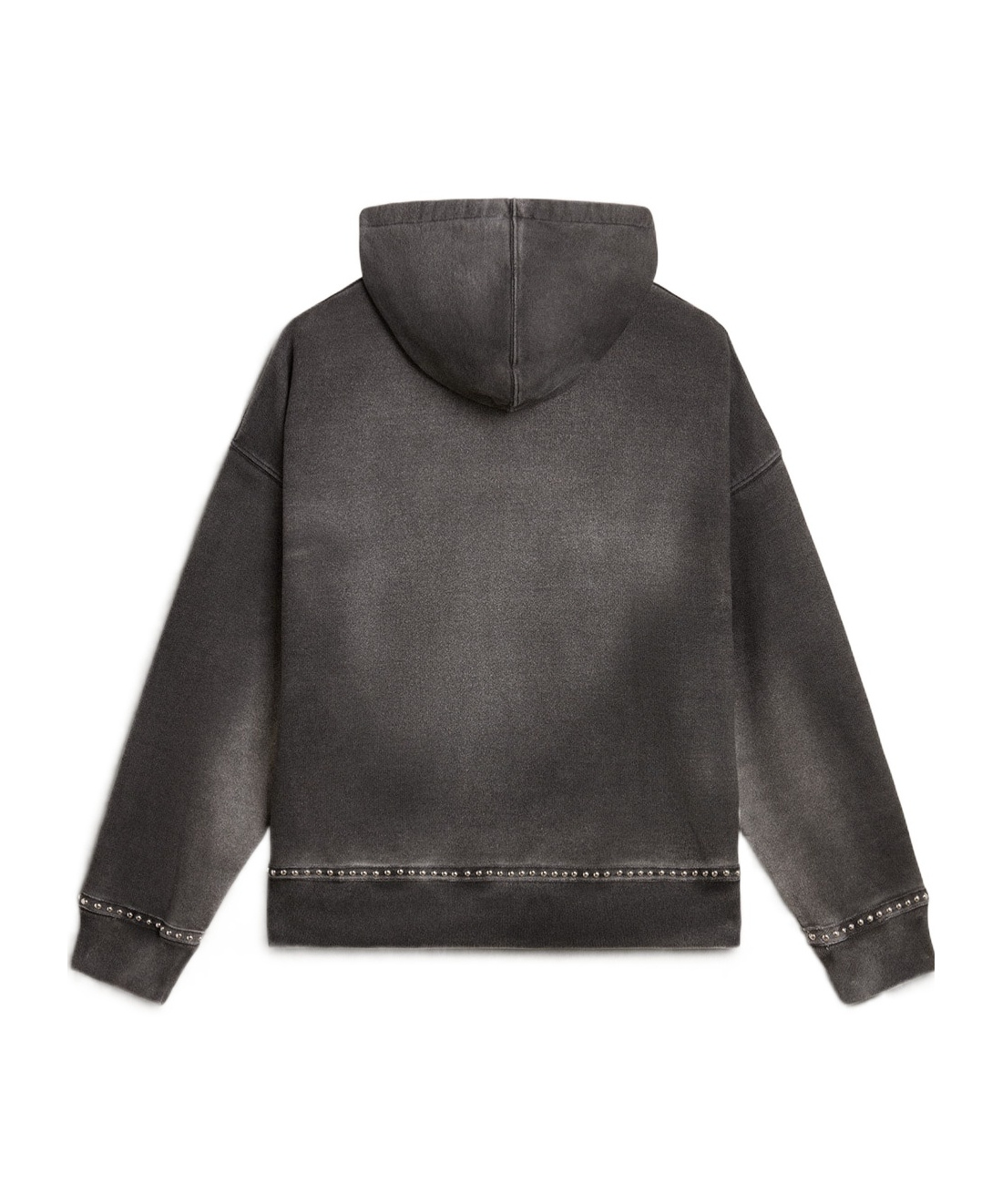 Golden Goose Rivet Paint Effect Sweatshirt In Black