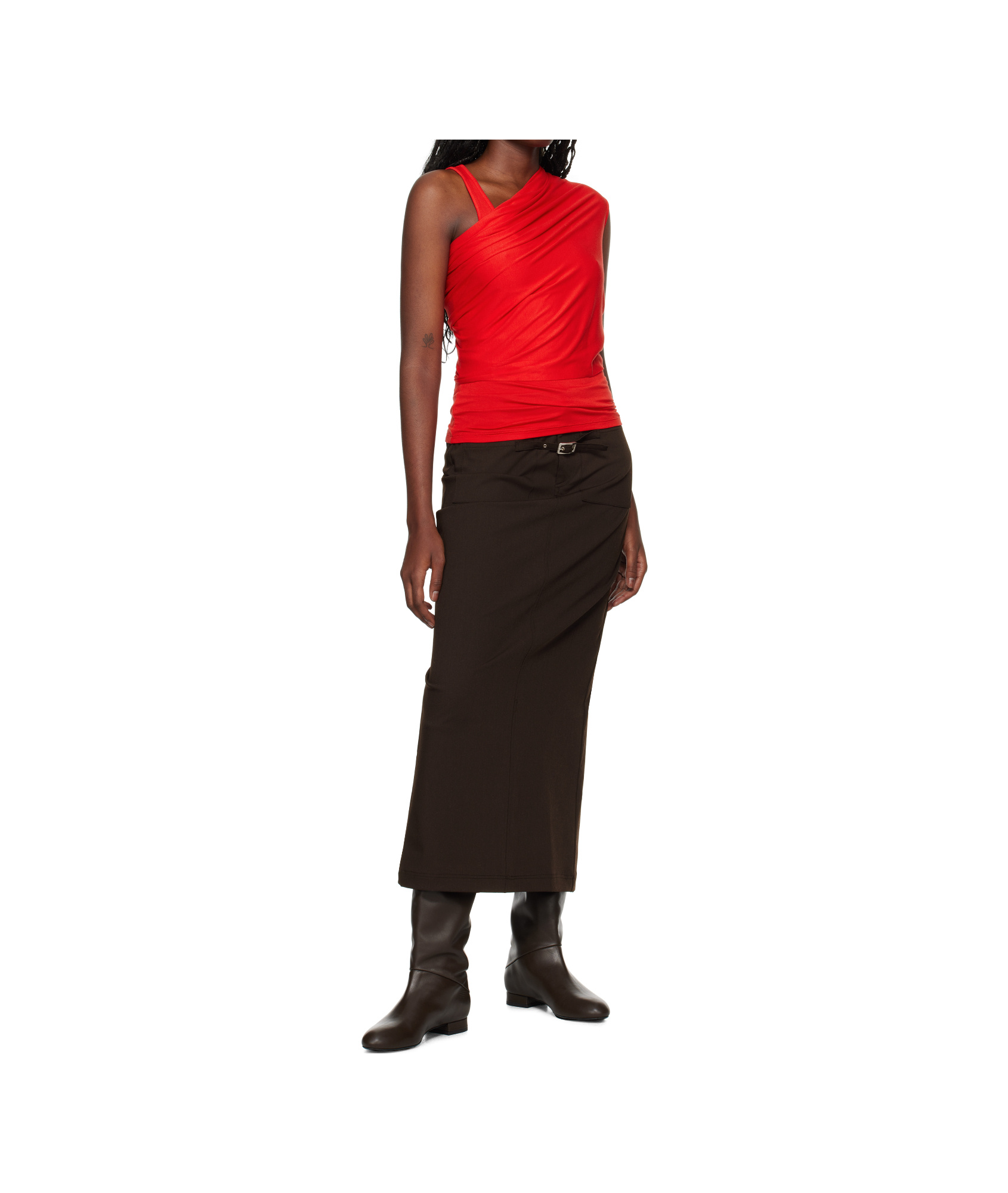 Gimaguas Oceano Top In Red