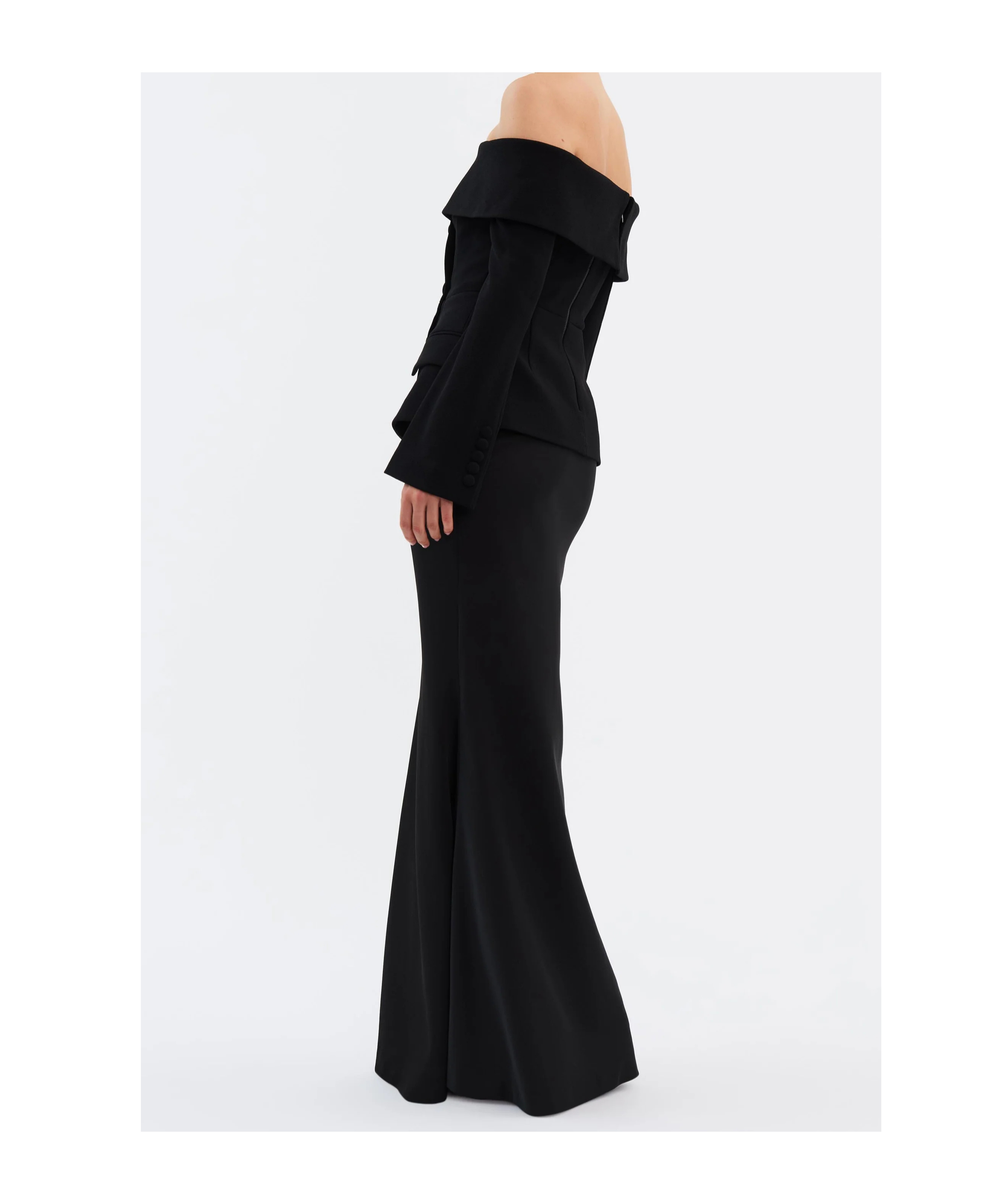 Rebecca Vallance Lia Maxi Skirt In Black