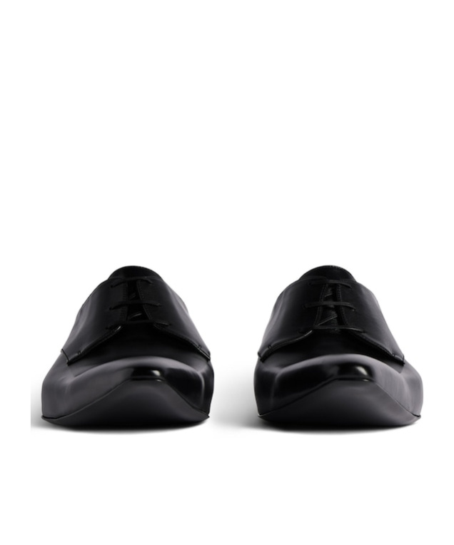 Shop Balenciaga Men's Opera Derby In Black
